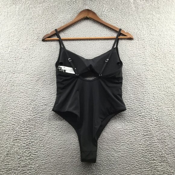 Vero Moda‎ Olivia Cutout One-Piece Swimsuit Black M - Picture 2 of 3